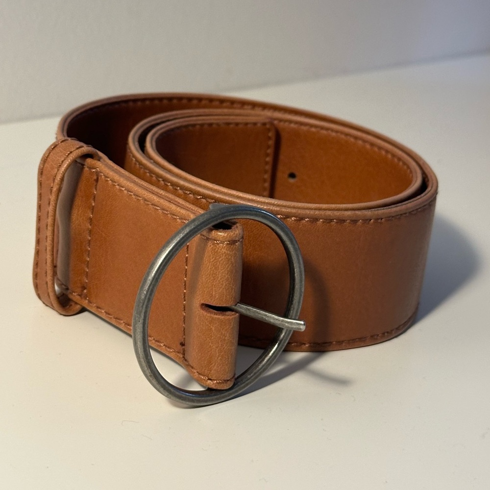 🤎 Matt & Nat - Brown Belt - Silver buckle - Picture 4 of 7